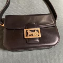 ゲ*ん様 CELINE 馬車金具 ショルダーバッグ ブラックのサムネイル