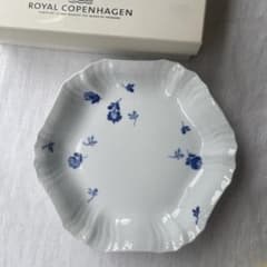 未使用 ロイヤルコペンハーゲン ブルーフラワーシンフォニー六角 