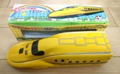 923形T5編成　ドクターイエロー弁当 駅弁容器 陶器製　箱あり　新幹線のサムネイル