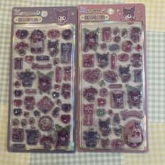 s*e様 クロミ　マイメロ　3Dシール 立体シールのサムネイル