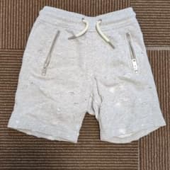 グレー ダメージ加工 ハーフパンツ サイズ6のサムネイル