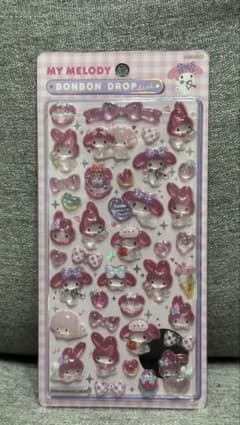 正規品マイメロディ ボンボンドロップシール マシュマロシールのサムネイル