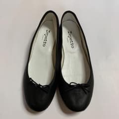 【新品・未使用】repetto レペット　バレエシューズ　37 ブラックのサムネイル