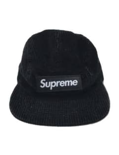 シュプリーム　supreme キャップ　黒色のサムネイル