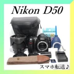 ✨Nikon D50✨レンズ一本で遠近両対応✨初心者モデル✨一眼レフ