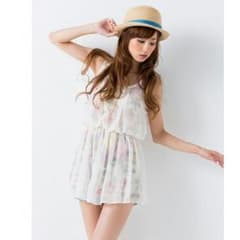 INGNIイング✻シフォン×花柄チュニックのサムネイル