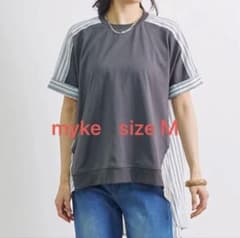 myke 切替えゆるっとプルオーバ　size Ｍ　ゆったりめのサムネイル