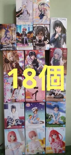 美少女系 プライズフィギュア まとめ売り 18個セットのサムネイル