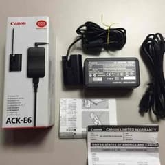 Canon ACアダプターキット ACK-E6 中古のサムネイル