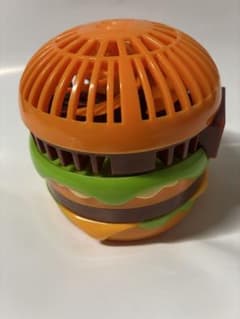 マクドナルド ハンバーガー型 小型卓上ファンのサムネイル
