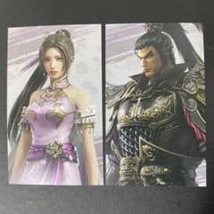真・三國無双 ORIGINS 通販購入特典 ミニカード 呂布 貂蝉 - メルカリ