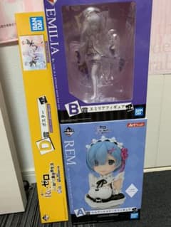 リゼロ　一番くじ　A,B,D賞　おまけ付きのサムネイル