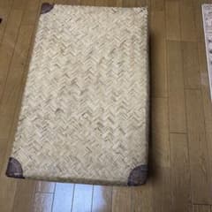 アンティーク柳行李 つづら蓋付き すず竹特大 古物 - メルカリ