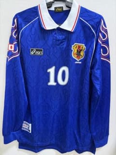p*a様 1998 日本代表 10番 ユニフォーム 名波 浩 中古品 - メルカリ