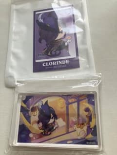 原神 GiGO限定 アクリルブロック 特典カード クロリンデ