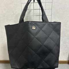 CLATHAS トートバッグ ブラック キルティングのサムネイル