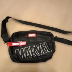 MARVEL 숄더백 블랙