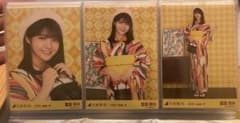 乃木坂46 生写真 冨里奈央 浴衣 2026 3種コンプ(ノーマル)のサムネイル