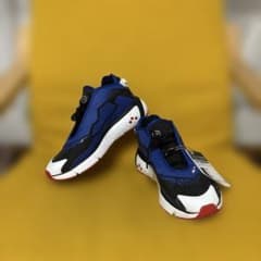 リーボック ポンプ モデルF ランニング青黒 赤 - メルカリ