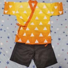 鬼滅の刃　甚平　コスプレのサムネイル