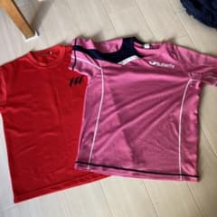 卓球ユニホーム練習用２枚のサムネイル