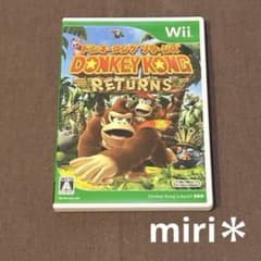 Nintendo Wii専用ソフト ドンキーコング　リターンズ　説明書付き