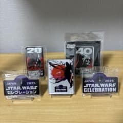 スターウォーズ セレブレーション SWCJ 会場限定 ロゴ アクリル 5点セット スターウォーズ セレブレーション SWCJ 会場限定 ロゴ アクリル 5点セット