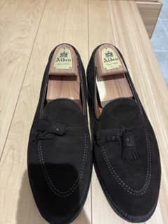 Alden 666 タッセル ローファー スウェード 9D - メルカリ