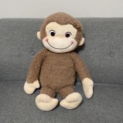 おさるのジョージ 赤いほっぺ ぬいぐるみのサムネイル