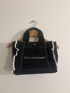 JILL BY JILLSTUART フリルトート ブラック 小のサムネイル