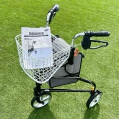 廃盤 トライウォーカー 三輪歩行車 TR-62BK 説明書付き 折りたたみ