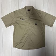 Dickies 半袖ワークシャツ ベージュ メンズ L 定価4950円のサムネイル