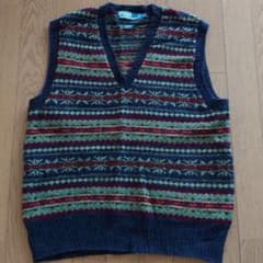 90s ラルフローレン　ニットベストのサムネイル