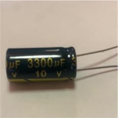 ②新品三個セット　コンデンサ10V3300μ REGZA D-BZ510のサムネイル