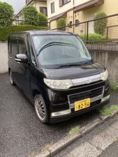 ダイハツ タント カスタムRS ターボ 左パワスラ 車検R9.11 走行10万kのサムネイル