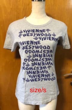 送料込 2回着用 ヴィヴィアンウエストウッド Tシャツ 半袖 グレー Sのサムネイル