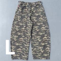 Lサイズ 9090キングロゴアソートバルーンバギーパンツ 迷彩柄