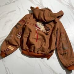 【超希少】カールヘルム フライトジャケット インディアン ワッペン 2way 超希少】カールヘルム フライトジャケット インディアン ワッペン 2way