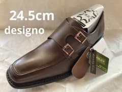 デジーノ designo ブラウン ダブルモンク 5012 金谷製靴 カネカのサムネイル