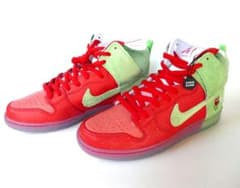 NIKE SB DUNK HIGH PRO QS ストロベリーコフ 28cm - メルカリ