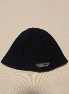 supreme つば付 ニット帽　ビーニー　パタロゴ　patagonia 90s Yahoo!オークション - Supreme Patagonia logo Beanie シュプリーム パ