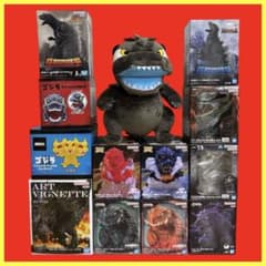 【13種】ゴジラ＆ガメラプライズグッズセット