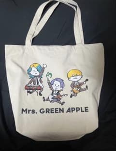 り*ん様 Mrs. GREEN APPLE トートバッグ Mrs. GREEN APPLE トートバッグ - メルカリ