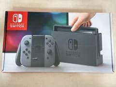Nintendo Switch 本体 グレー Joy-Con付き - メルカリ