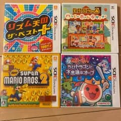 3DS ソフト　4セットのサムネイル