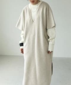 todayful caftan wool dress カフタンウールドレスのサムネイル