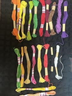 刺繍糸 多色セット21本のサムネイル