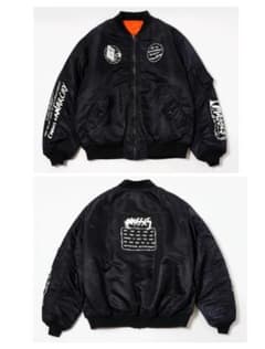 MASSES 22AW グラフィックワッペンMA-1 リバーシブル仕様 MASSES 22AW グラフィックワッペンMA-1 リバーシブル仕様 - メルカリ