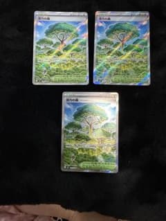 ポケモンカード 活力の森 SR 3枚