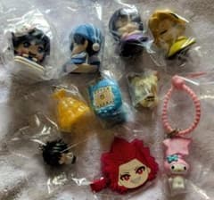 ガチャガチャ キャラクターグッズ めじるし含まとめ売り 10点セット②のサムネイル